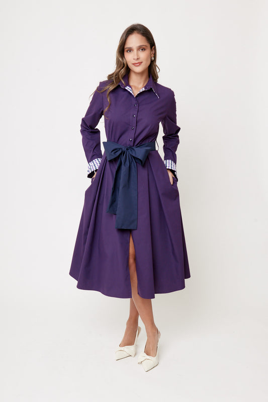 VESTIDO MIDI DE FIESTA PARA MUJER