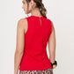 TOP BASICO ROJO SIN MANGAS