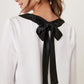 BLUSA BLANCA MANGA 3/4 PARA MUJER BIANCHI