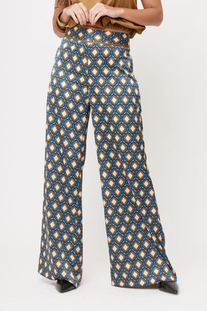 PANTALÓN ESTAMPADO CASUAL PARA MUJER