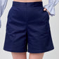 BERMUDA AZUL MARINO PARA MUJER