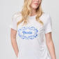 T-SHIRT MANGA CORTA BLANCA PARA MUJER