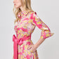 VESTIDO MIDI DE FLORES PARA FIESTA VIANA