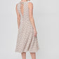 VESTIDO CASUAL MIDI SIN MANGAS PARA MUJER