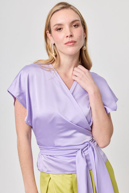 BLUSA MANGA CORTA PARA MUJER