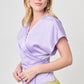 BLUSA MANGA CORTA PARA MUJER MADEIRA