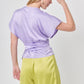BLUSA MANGA CORTA PARA MUJER MADEIRA