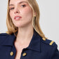CHAQUETA FORMAL AZUL MUJER OPORTO