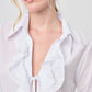 BLUSA CAMISERA MANGA LARGA PARA MUJER OPORTO