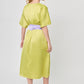 VESTIDO VERDE MIDI PARA MUJER MADEIRA