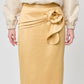 FALDA MIDI FORMAL A LA CINTURA MUJER