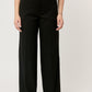 PANTALÓN DE MUJER NEGRO RECTO