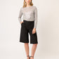 PANTALÓN CORTO STRETCH RECTO CON BOLSILLOS SAINT GERMAIN