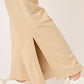 PANTALÓN CASUAL CON RESORTE EN PRETINA Y ABERTURAS LATERALES CHAMP MARS