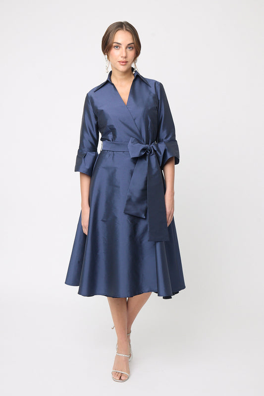 VESTIDO FORMAL FIESTA CAMISERO