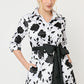 VESTIDO CAMISERO CASUAL FORMAL LARGO MIDI