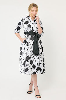 VESTIDO CAMISERO ESTAMPADO