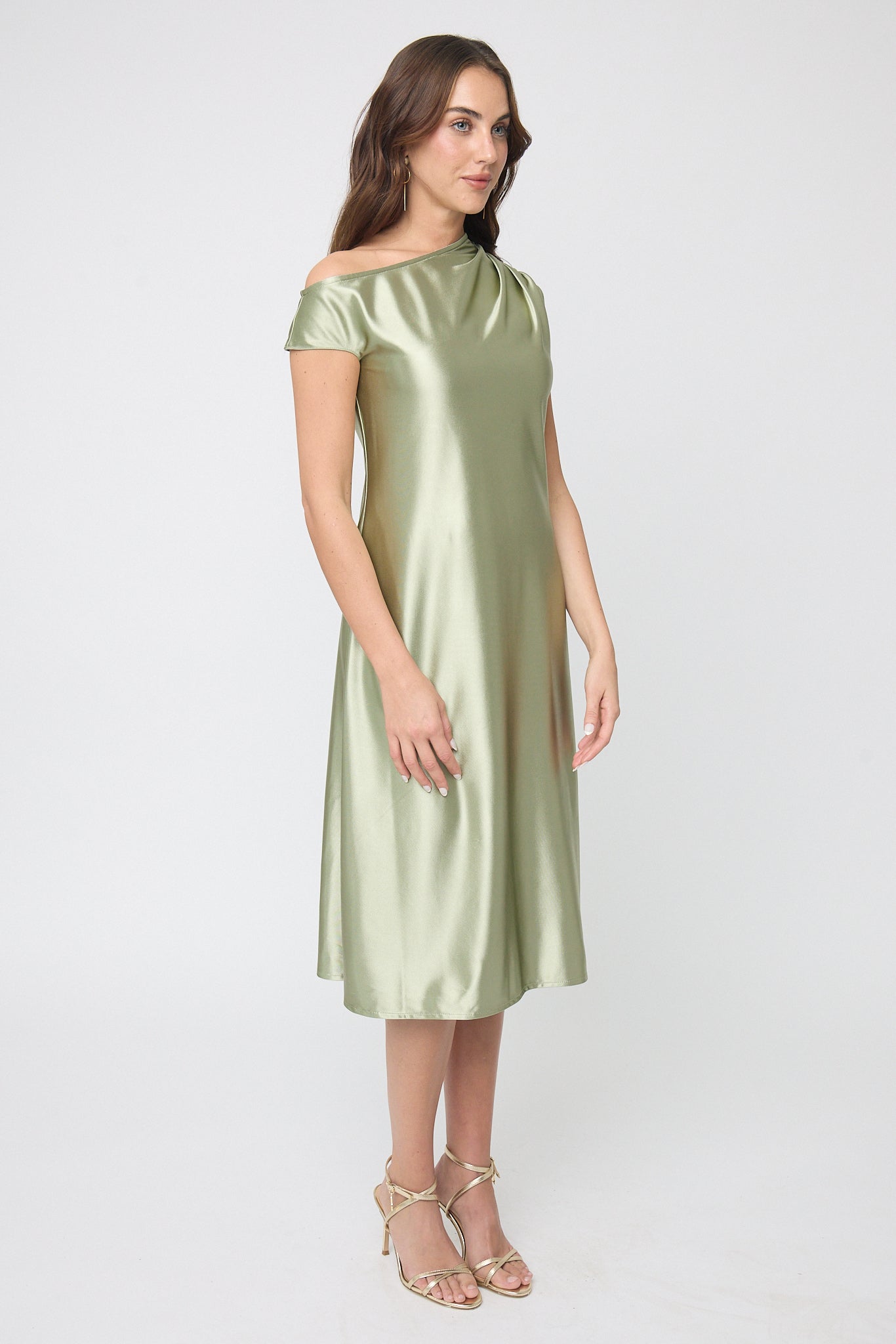 VESTIDO SATINADO FORMAL