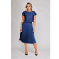 BLUSA MANGA CORTA FORMAL PARA MUJER MODELO MINIMAL