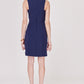 VESTIDO AZUL MARINO CORTO CASUAL PARA MUJER COSTA AZUL