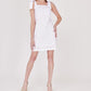 VESTIDO BLANCO CORTO CASUAL PARA MUJER PUERTO BANUS