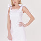 VESTIDO BLANCO CORTO CASUAL PARA MUJER PUERTO BANUS