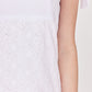 VESTIDO BLANCO CORTO CASUAL PARA MUJER PUERTO BANUS