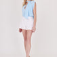 SHORT BLANCO CASUAL PARA MUJER PUERTO BANUS