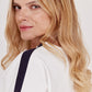 SUDADERA BLANCA PARA MUJER SAINT TROPEZ