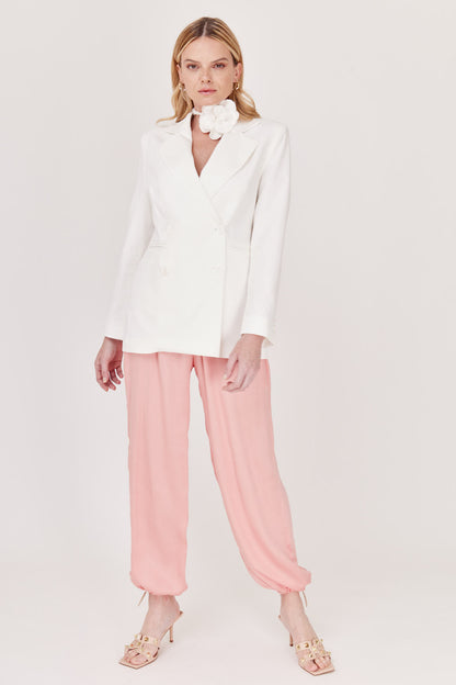 SACO BLANCO FORMAL PARA MUJER MODELO SANTA MARGARITA