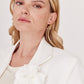 SACO BLANCO FORMAL PARA MUJER MODELO SANTA MARGARITA