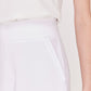 PANTALÓN DE VESTIR BLANCO WIDE LEG PARA MUJER MODELO SANTA MARGARITA