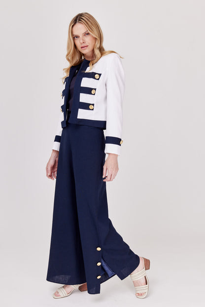 PANTALÓN AZUL MARINO PARA MUJER