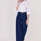 CAMISA BLANCA PARA MUJER MANGA 3/4 COSTA AZUL