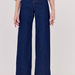 JEANS  DE MEZCLILLA ACAMPANADOS PARA MUJER MODELO CASABLANCA