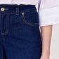 JEANS  DE MEZCLILLA ACAMPANADOS PARA MUJER MODELO CASABLANCA