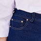 JEANS  DE MEZCLILLA ACAMPANADOS PARA MUJER MODELO CASABLANCA