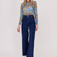 JEANS  DE MEZCLILLA ACAMPANADOS PARA MUJER MODELO CASABLANCA