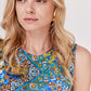 VESTIDO LARGO CASUAL ESTAMPADO PARA MUJER CASABLANCA