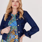 VESTIDO LARGO CASUAL ESTAMPADO PARA MUJER CASABLANCA