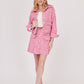 CHAQUETA ROSA CASUAL PARA MUJER MODELO SANTORINI
