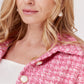 CHAQUETA ROSA CASUAL PARA MUJER MODELO SANTORINI
