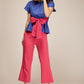 PANTALÓN CAPRI ROSA PARA MUJER 