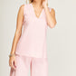 BLUSA SIN MANGAS CASUAL PARA MUJER BERNINI