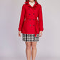 ABRIGO ROJO PARA MUJER MODELO MADONNA