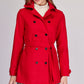 ABRIGO ROJO PARA MUJER MODELO MADONNA