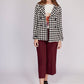 SACO ESTAMPADO FORMAL PARA MUJER MODELO ITALIA