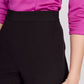 PANTALÓN ACAMPANADO DE VESTIR NEGRO PARA MUJER MODELO LACIO