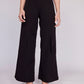 PANTALÓN ACAMPANADO DE VESTIR NEGRO PARA MUJER MODELO LACIO